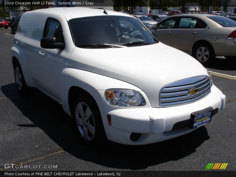Summit White / Gray 2009 Chevrolet HHR LS Panel