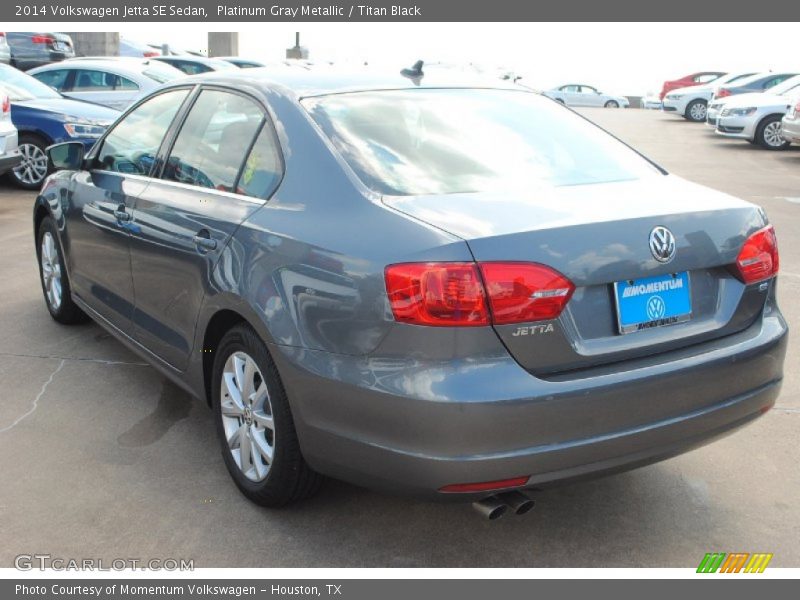 Platinum Gray Metallic / Titan Black 2014 Volkswagen Jetta SE Sedan