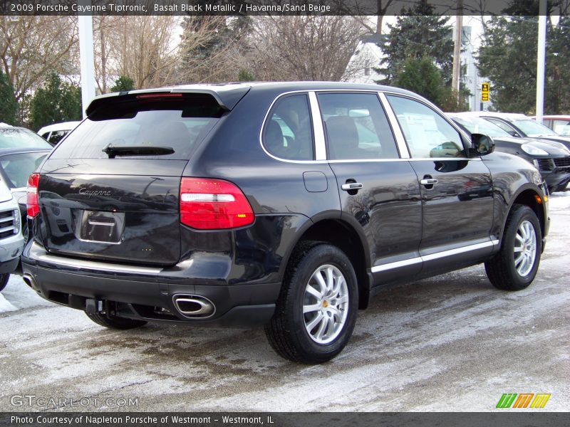 Basalt Black Metallic / Havanna/Sand Beige 2009 Porsche Cayenne Tiptronic