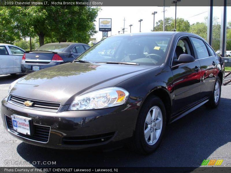 Mocha Bronze Metallic / Ebony 2009 Chevrolet Impala LT