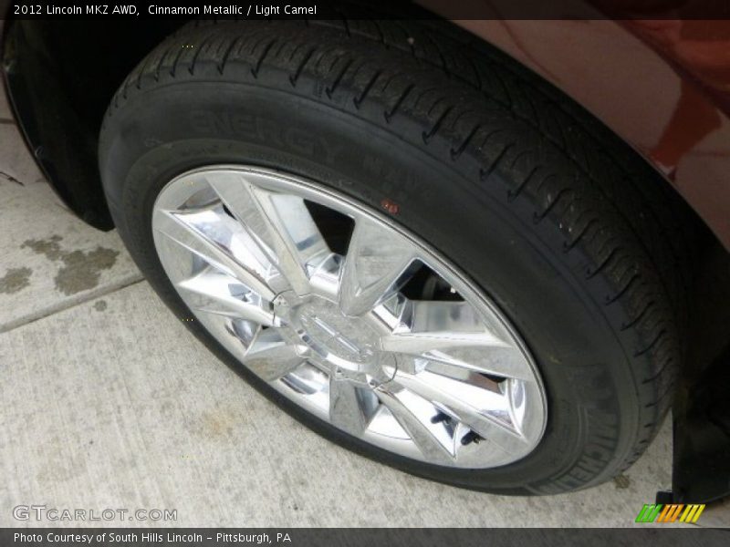 Cinnamon Metallic / Light Camel 2012 Lincoln MKZ AWD