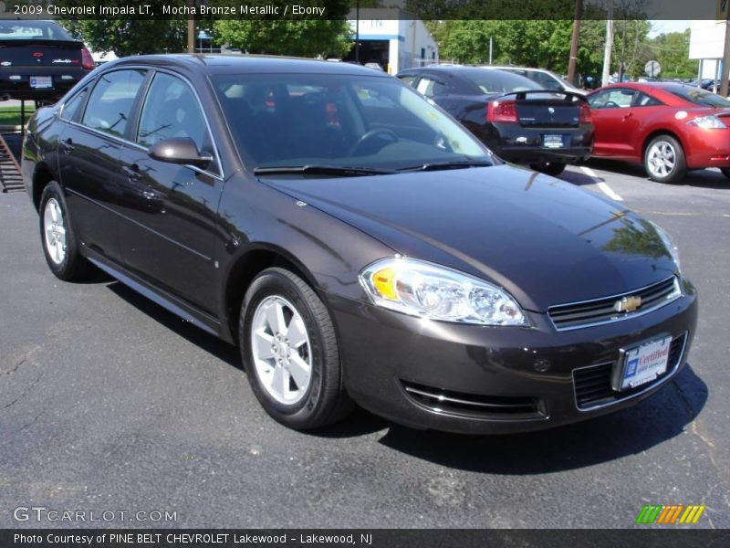 Mocha Bronze Metallic / Ebony 2009 Chevrolet Impala LT