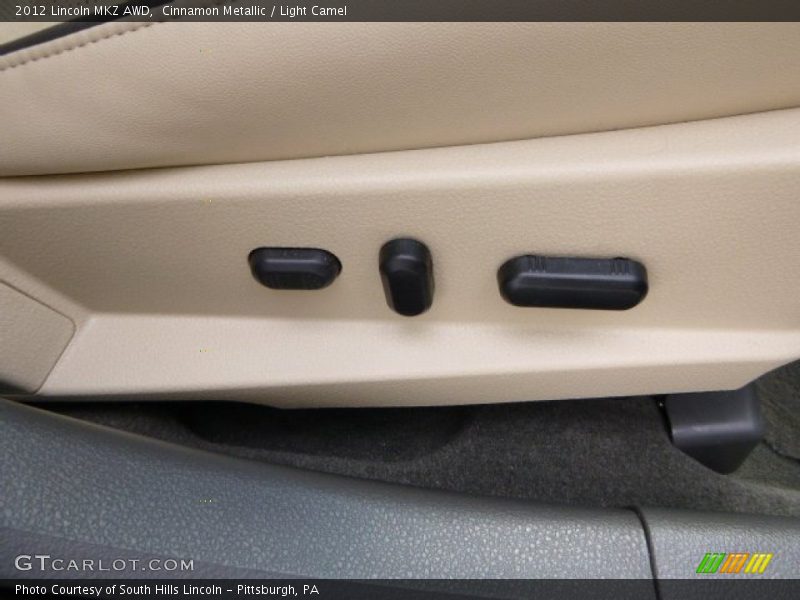 Cinnamon Metallic / Light Camel 2012 Lincoln MKZ AWD