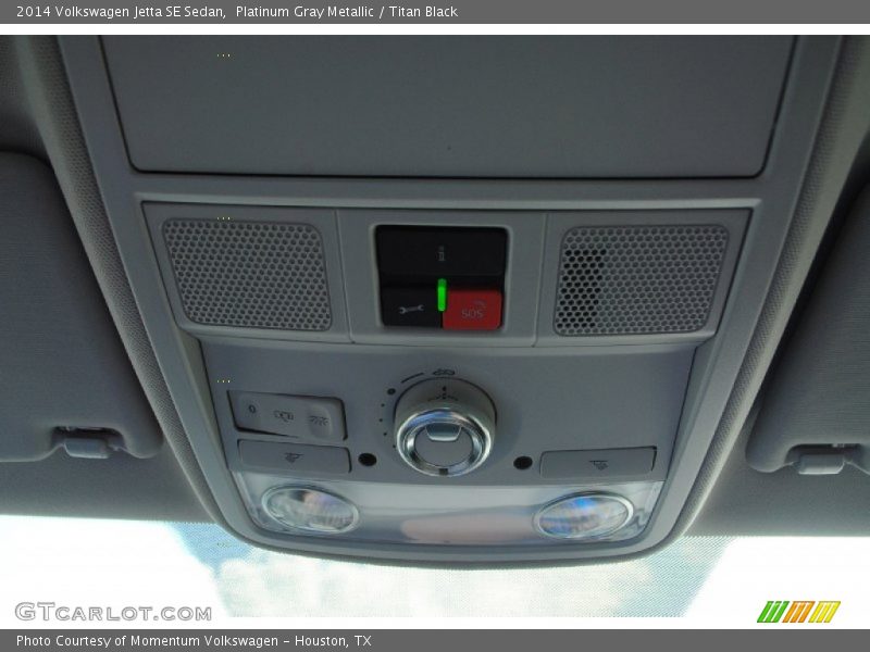 Platinum Gray Metallic / Titan Black 2014 Volkswagen Jetta SE Sedan