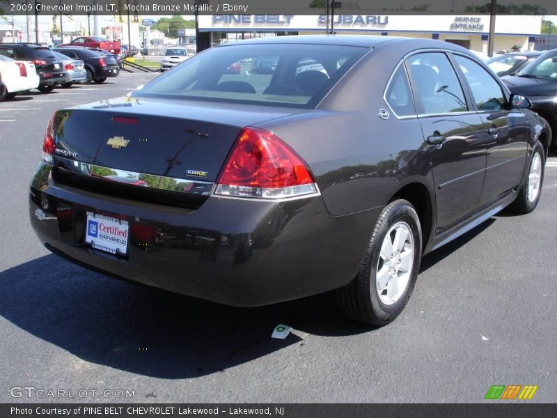 Mocha Bronze Metallic / Ebony 2009 Chevrolet Impala LT