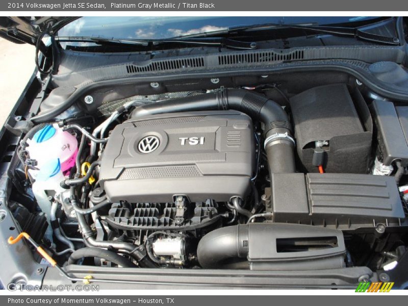 Platinum Gray Metallic / Titan Black 2014 Volkswagen Jetta SE Sedan