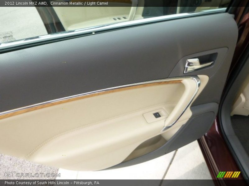 Cinnamon Metallic / Light Camel 2012 Lincoln MKZ AWD