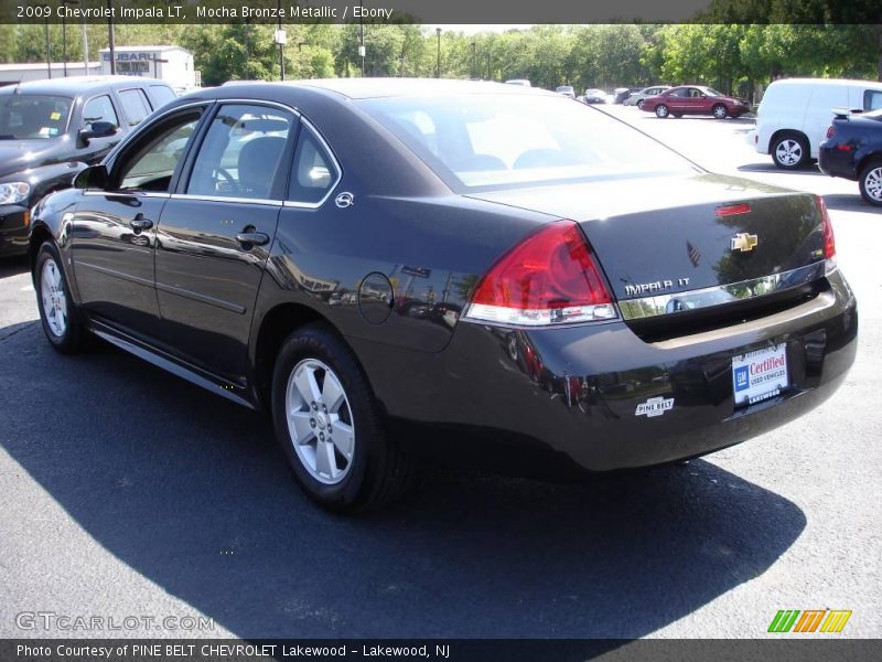 Mocha Bronze Metallic / Ebony 2009 Chevrolet Impala LT