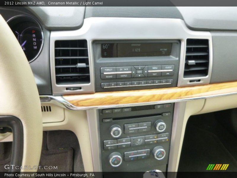 Cinnamon Metallic / Light Camel 2012 Lincoln MKZ AWD