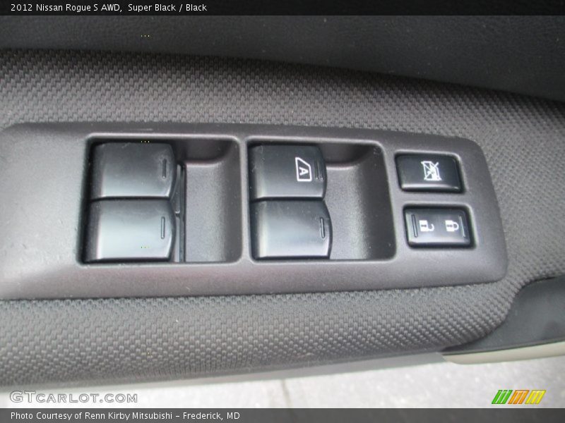 Super Black / Black 2012 Nissan Rogue S AWD