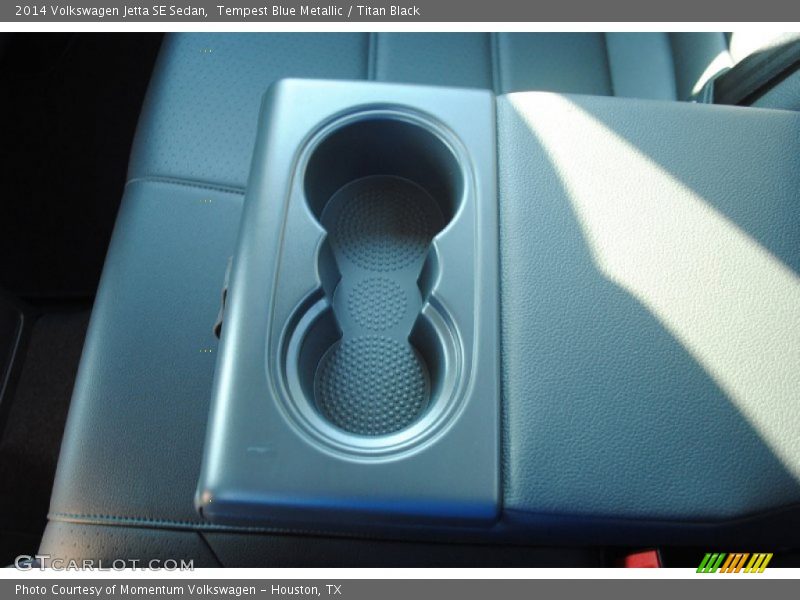 Tempest Blue Metallic / Titan Black 2014 Volkswagen Jetta SE Sedan