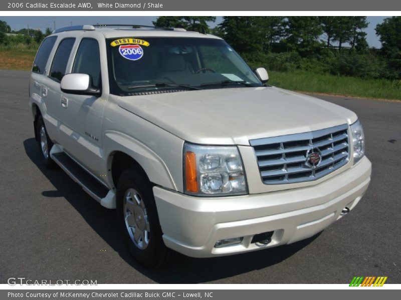 White Diamond / Shale 2006 Cadillac Escalade AWD