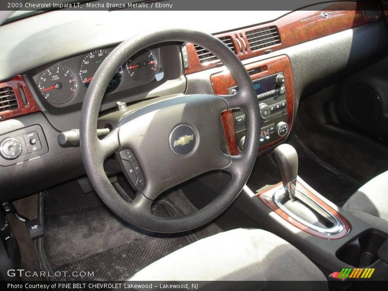 Mocha Bronze Metallic / Ebony 2009 Chevrolet Impala LT