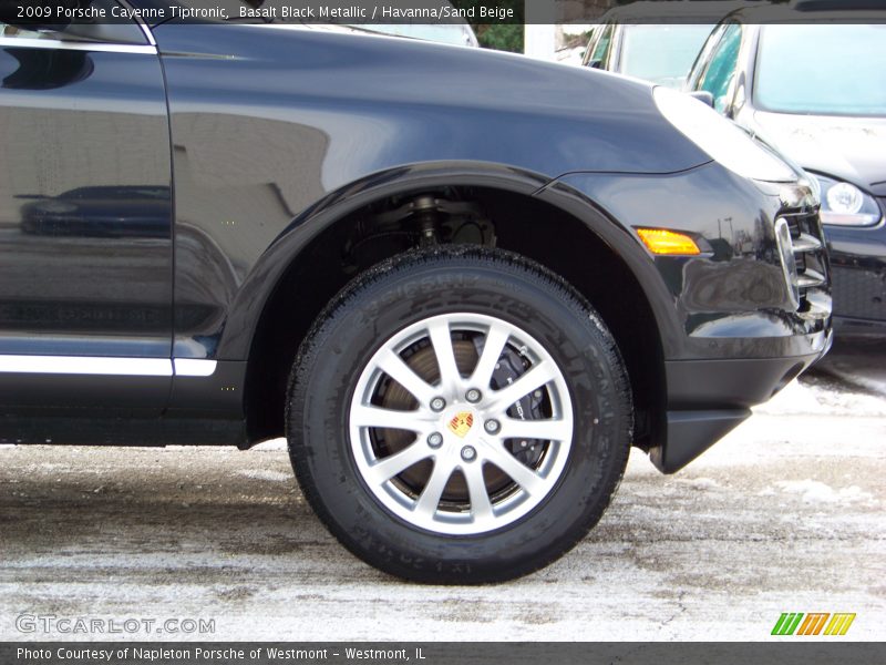 Basalt Black Metallic / Havanna/Sand Beige 2009 Porsche Cayenne Tiptronic