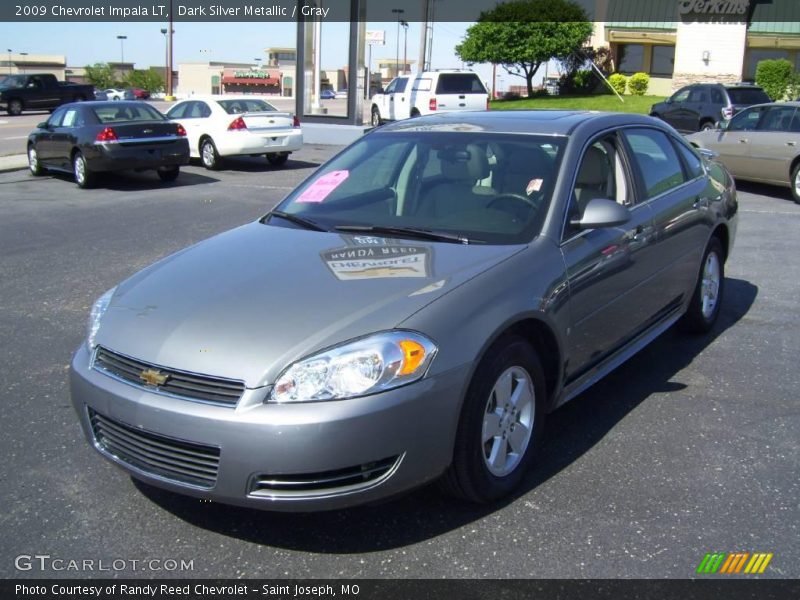 Dark Silver Metallic / Gray 2009 Chevrolet Impala LT