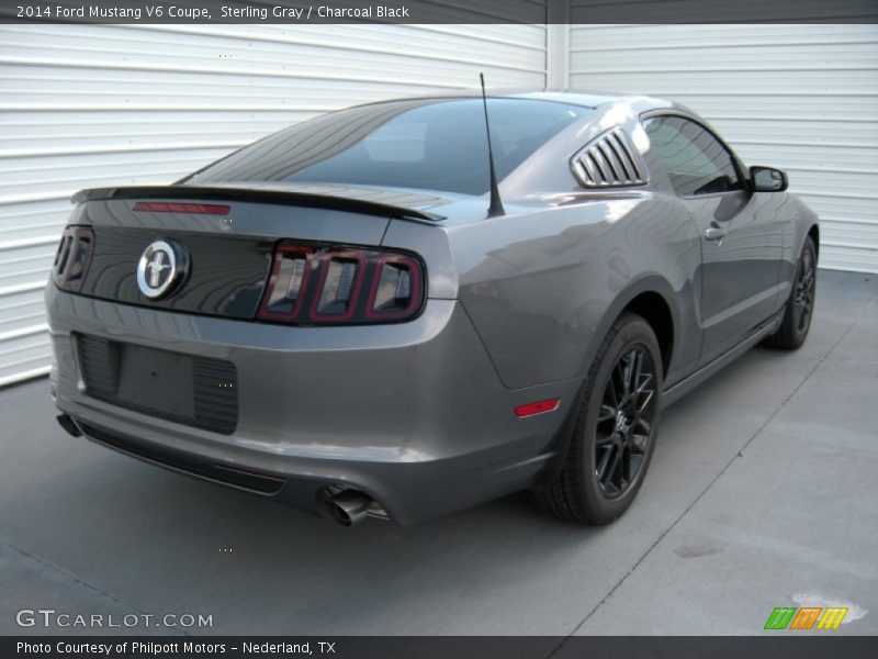 Sterling Gray / Charcoal Black 2014 Ford Mustang V6 Coupe