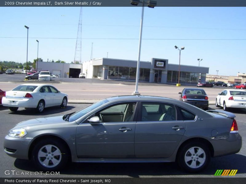 Dark Silver Metallic / Gray 2009 Chevrolet Impala LT