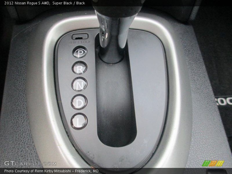 Super Black / Black 2012 Nissan Rogue S AWD