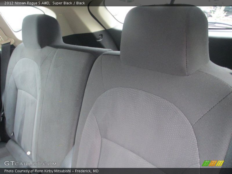 Super Black / Black 2012 Nissan Rogue S AWD