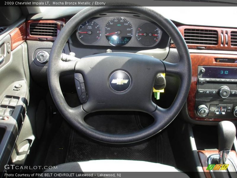 Mocha Bronze Metallic / Ebony 2009 Chevrolet Impala LT