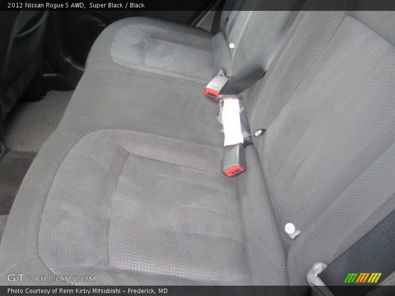 Super Black / Black 2012 Nissan Rogue S AWD
