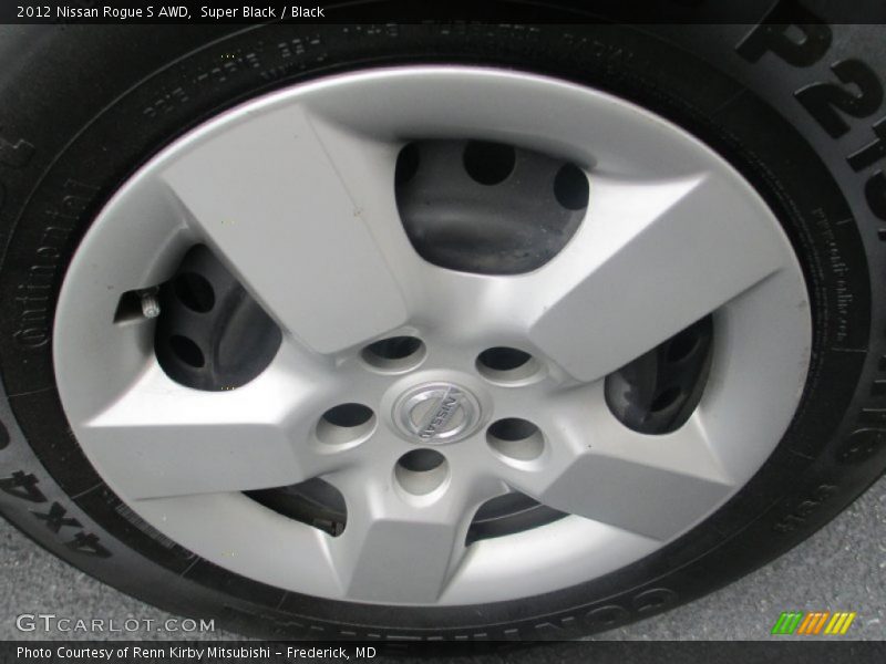 Super Black / Black 2012 Nissan Rogue S AWD