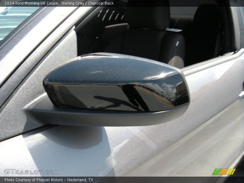 Sterling Gray / Charcoal Black 2014 Ford Mustang V6 Coupe