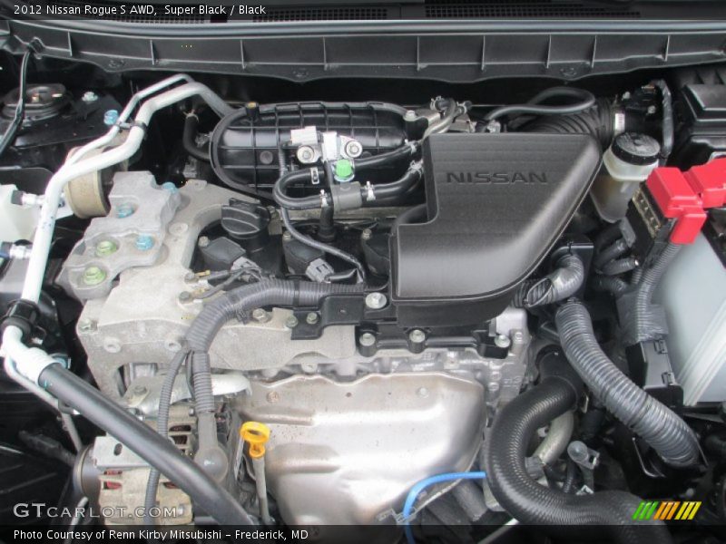Super Black / Black 2012 Nissan Rogue S AWD