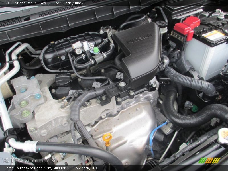 Super Black / Black 2012 Nissan Rogue S AWD