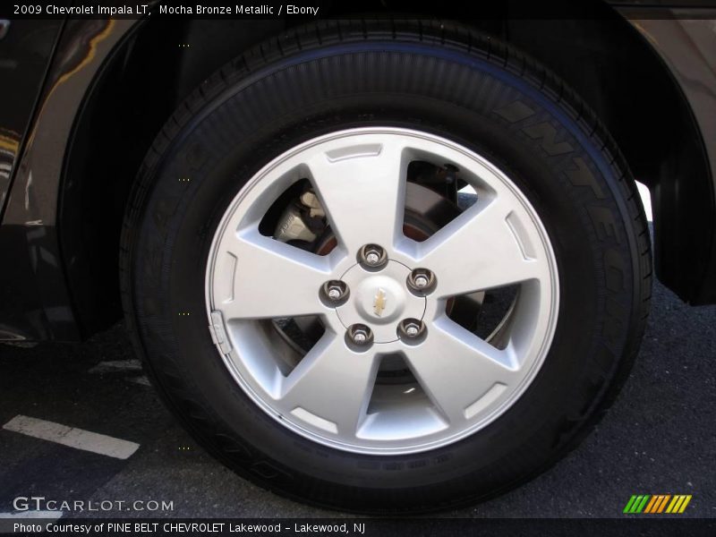 Mocha Bronze Metallic / Ebony 2009 Chevrolet Impala LT