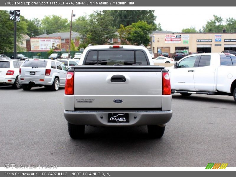 Silver Birch Metallic / Medium Flint 2003 Ford Explorer Sport Trac XLT 4x4