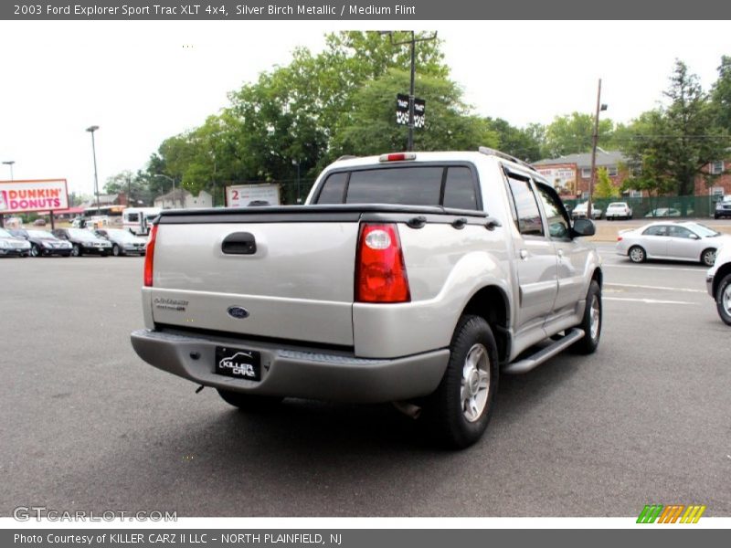 Silver Birch Metallic / Medium Flint 2003 Ford Explorer Sport Trac XLT 4x4