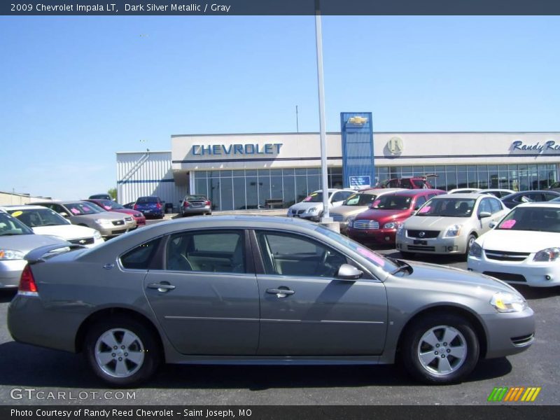 Dark Silver Metallic / Gray 2009 Chevrolet Impala LT