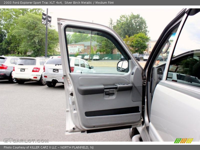 Silver Birch Metallic / Medium Flint 2003 Ford Explorer Sport Trac XLT 4x4