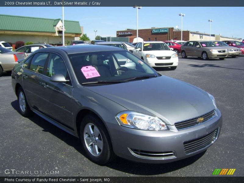 Dark Silver Metallic / Gray 2009 Chevrolet Impala LT