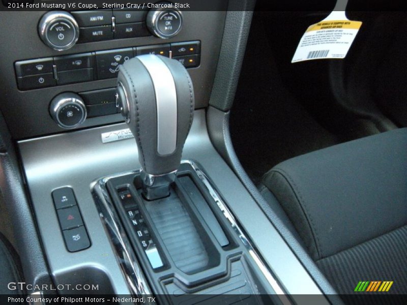 Sterling Gray / Charcoal Black 2014 Ford Mustang V6 Coupe