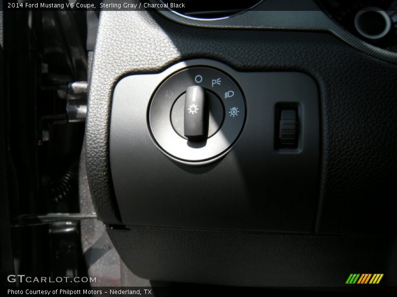 Sterling Gray / Charcoal Black 2014 Ford Mustang V6 Coupe