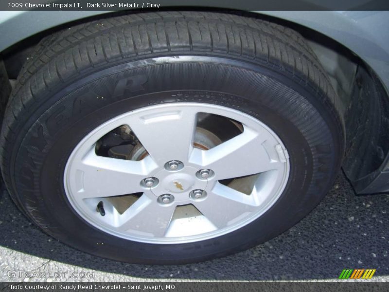 Dark Silver Metallic / Gray 2009 Chevrolet Impala LT