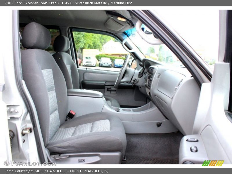 Silver Birch Metallic / Medium Flint 2003 Ford Explorer Sport Trac XLT 4x4