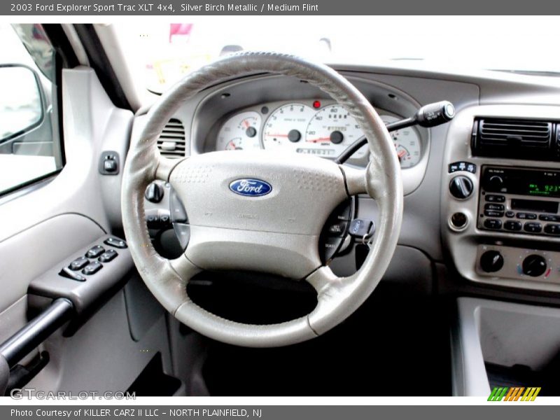 Silver Birch Metallic / Medium Flint 2003 Ford Explorer Sport Trac XLT 4x4