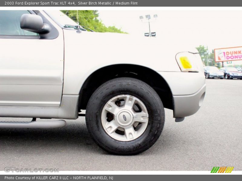 Silver Birch Metallic / Medium Flint 2003 Ford Explorer Sport Trac XLT 4x4