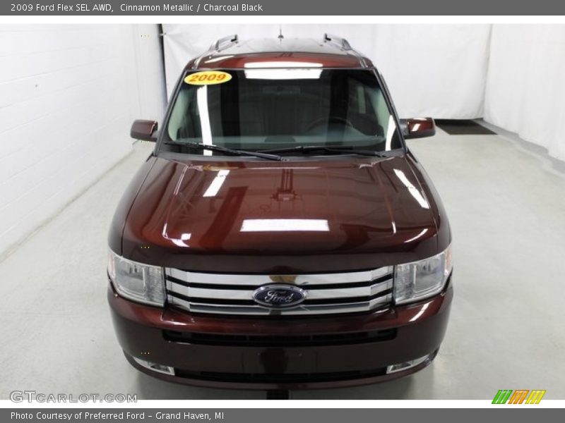 Cinnamon Metallic / Charcoal Black 2009 Ford Flex SEL AWD