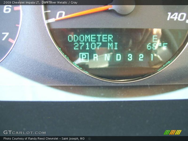 Dark Silver Metallic / Gray 2009 Chevrolet Impala LT