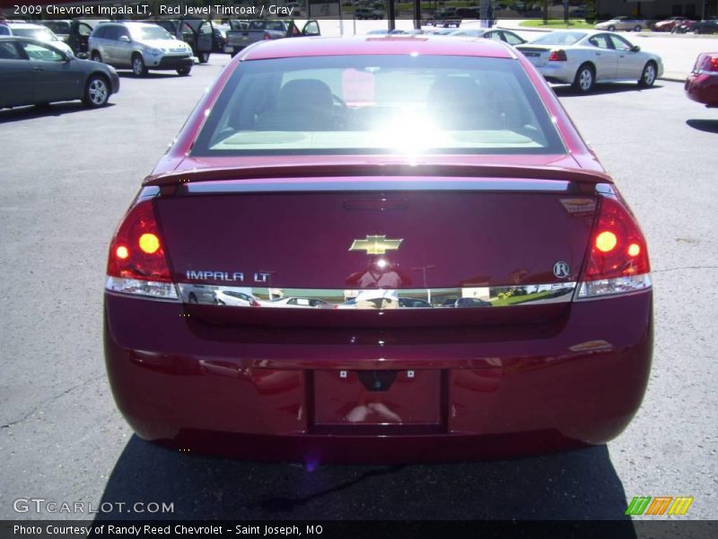 Red Jewel Tintcoat / Gray 2009 Chevrolet Impala LT