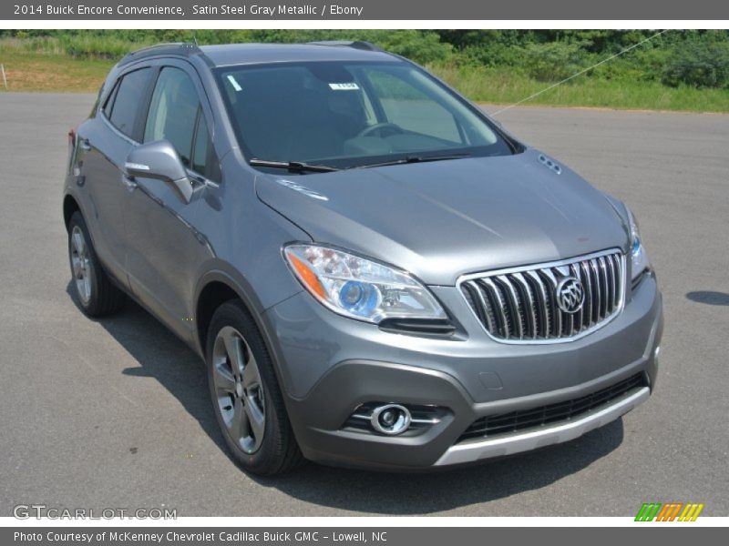 Satin Steel Gray Metallic / Ebony 2014 Buick Encore Convenience