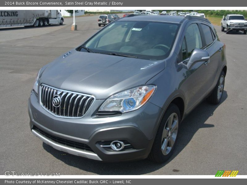 Satin Steel Gray Metallic / Ebony 2014 Buick Encore Convenience