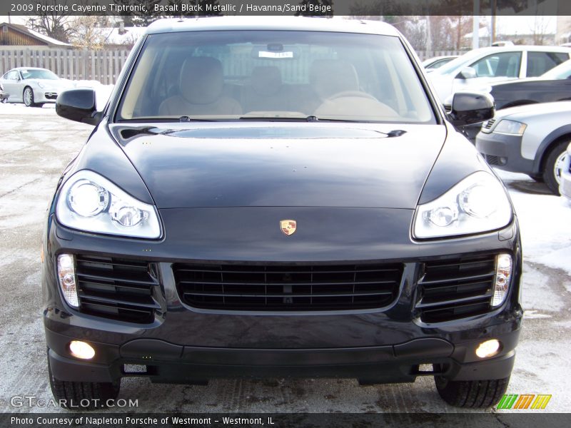 Basalt Black Metallic / Havanna/Sand Beige 2009 Porsche Cayenne Tiptronic