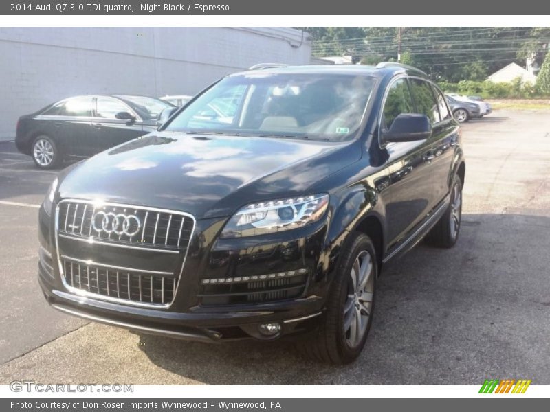 Night Black / Espresso 2014 Audi Q7 3.0 TDI quattro