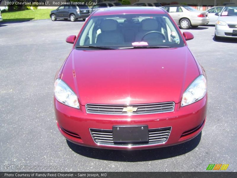 Red Jewel Tintcoat / Gray 2009 Chevrolet Impala LT
