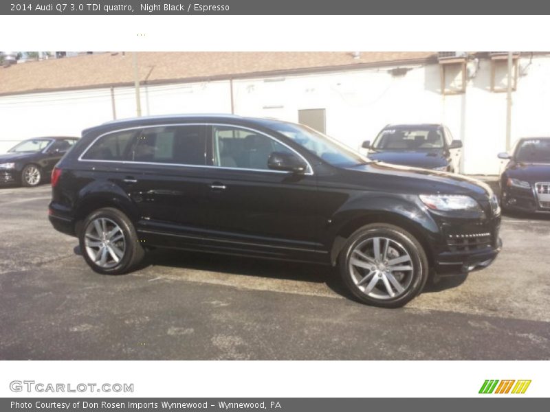 Night Black / Espresso 2014 Audi Q7 3.0 TDI quattro
